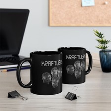 KRAFTWERK Human Robots Coffee Tea Black Mug