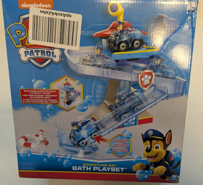 Paw Patrol Adventure Bay Bath Playset - Used with All Pieces