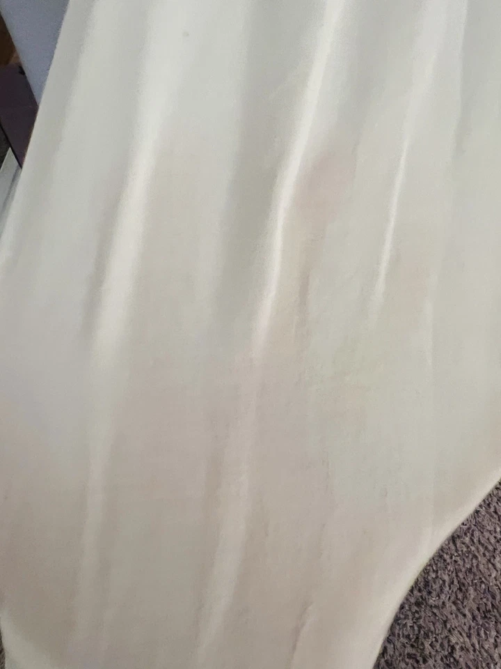 Raquel Allegra грязно белый поэт крестьянский топ богемное блузка размер 2 - Изображение 4 из 4