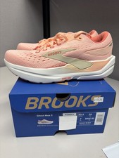 Brooks Women's Ghost Max 3 Peach Sand Coconut Med Width Multiple Sizes NEW