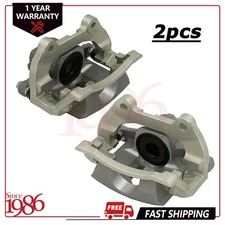 2pcs Rear Brake Caliper w/ Bracket for Chevy Traverse GMC Acadia Buick Cadillac