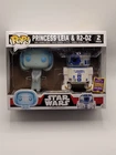 Funko POP! Star Wars: Princess Leia & R2-D2 2017 Summer Convention Exclusive NEW