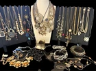 1 -2 LB Lot Of Used Costume Jewelry Vintage to Modern Wearable 15-20 Pieces