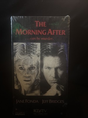 The Morning After VHS Jane Fonda Jeff Bridges