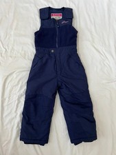 Snozu girls size 5T navy blue zip up snowpants