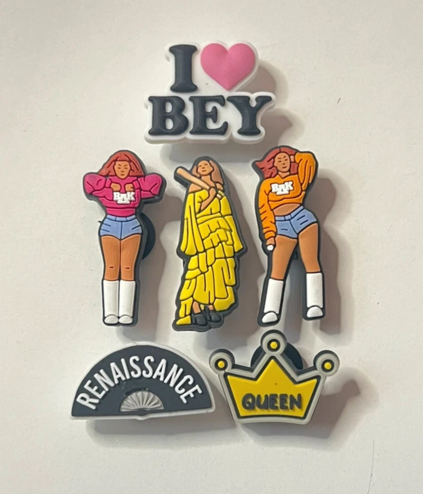 JIBBITZ X6 Beyoncé Croc Charms