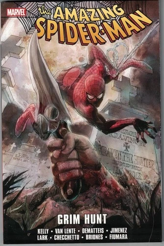 SPIDER-MAN GRIM HUNT TP TPB Joe Kelly Phil Jimenez Kraven #634-637 OOP NEW NM