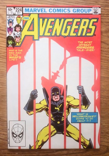 Avengers #224 NM 9.2 published in 1982