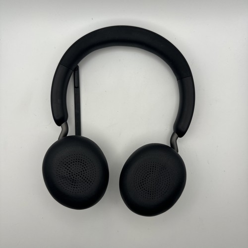 Jabra Evolve2 65 Wireless On-Ear Bluetooth Headphones Black No Dongle - Photo 2 sur 6