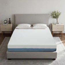 10 Inch Queen Mattress Copper Infused Cooling 7 Zone Ergonomic Support