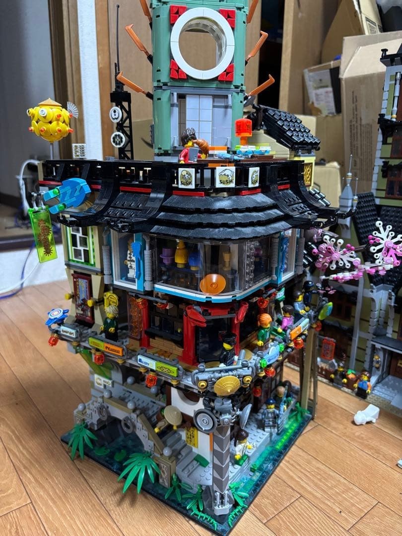 LEGO The LEGO Ninjago Movie NINJAGO City 70620 In 2017 Used Comp W