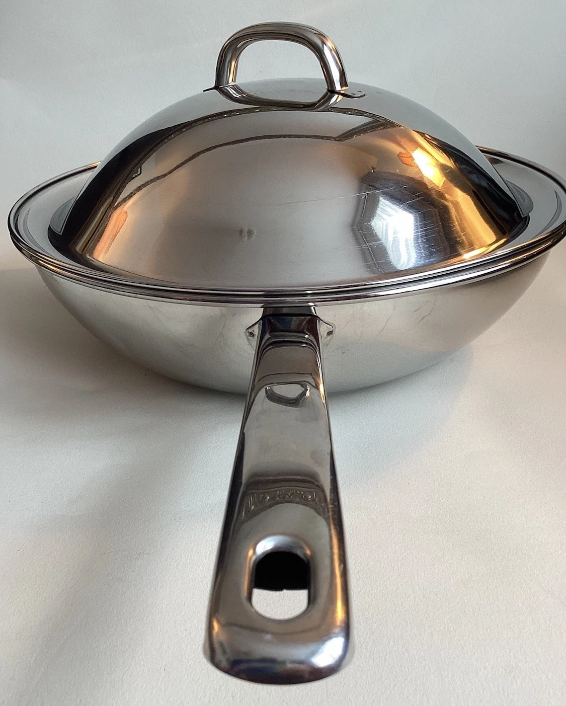 MEYER “Thought For Food” Vintage 1990’s Stainless Steel Large Fry Wok Deep Pan
Opens in a new window