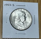 1953-S Franklin Half Dollar - Unc