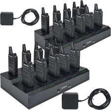 RT22 Walkie Talkies for Adults 20 Pack ,Rechargeable 2 Way Radio Long Range,With