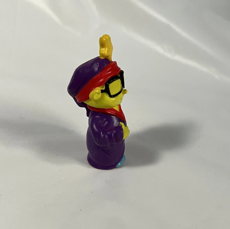 Boneco de brinquedo vintage Muppet Babies Baby Bunsen Wizard 1989 Castle Playset - Imagem 2 de 4