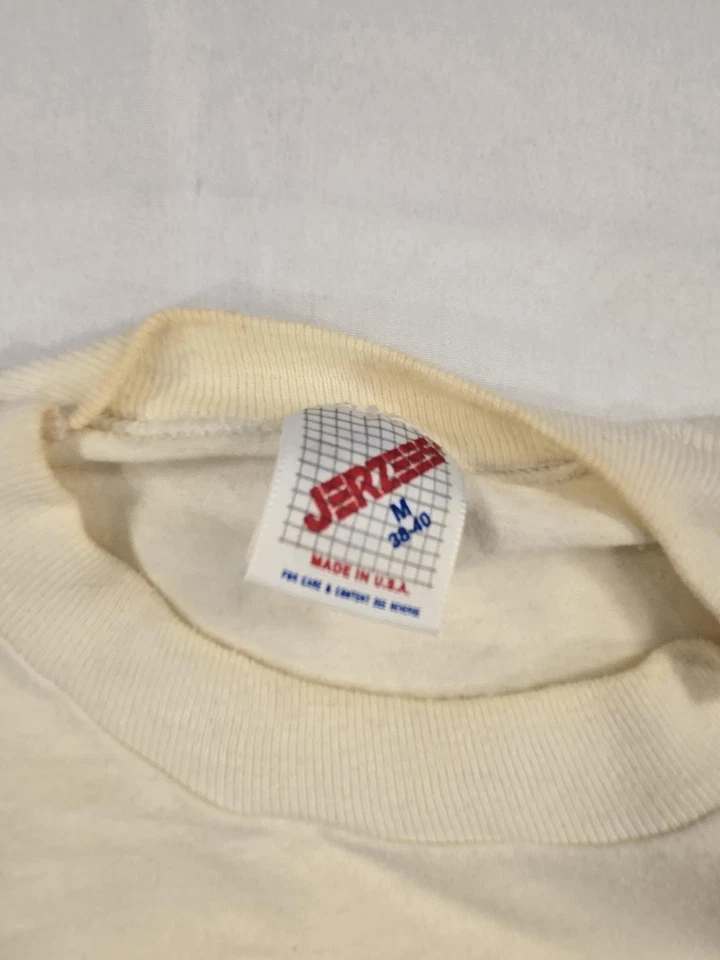 Camisa de coche Oxford 250 True Value Stock vintage para hombre mediana hecha en EE. UU. 1988 años 80 Foto 3 de 4