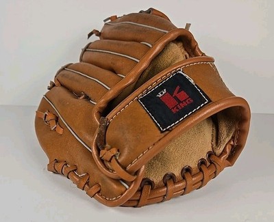 king Junior Pro 100% Nylon Stitched Baseball Glove Right Hand Throw 6417