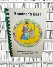 1980 Brantner Elementary School PTO Cincinnati Ohio Cookbook NICE!