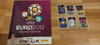 Panini Euro 2012 EM Album Internationale Edition komplett extra Sondersticker
