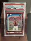 2024 Donruss #389 Jayden Daniels Rated Rookie Optic Preview Red Wave - PSA 9