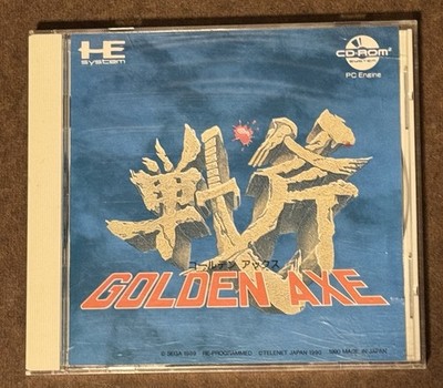 Golden Axe NEC PC Engine CD-ROM 2 SEGA Import Japan US Seller TESTED