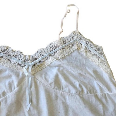 Victoria’s Secret Cami Vintage Y2k 90s 90s Victoria's Secret Silk Red Roses Print Black Mesh Vintage