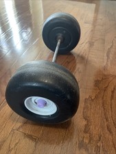 2 Black Tire Wheel Princess Cozy Coupe Car Original Replacement Little Tikes