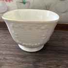 Vintage Lenox Canterbury Square Nut, Candy or Trinket Dish Bowl with Gold Trim — photo 1