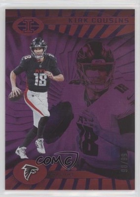 2024 Panini Illusions Trophy Collection Pink 98/299 Kirk Cousins #6 1co7