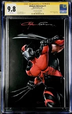 Ultimate Wolverine #1 CGC 9.8 SS Signed Clayton Crain Megacon Virgin 2025 W/ CoA