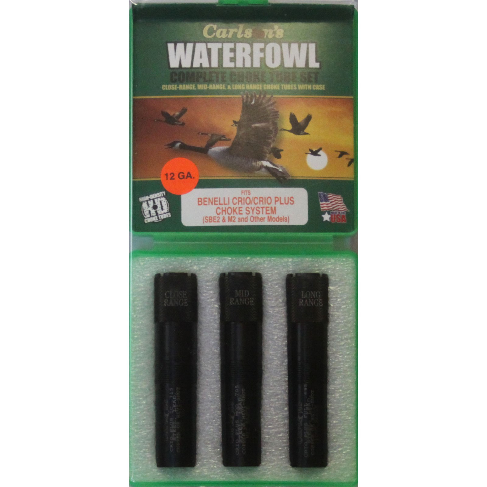Carlson's 12 GA Waterfowl Ext. 3 Choke Tube Benelli Crio Plus (SBE2&M2