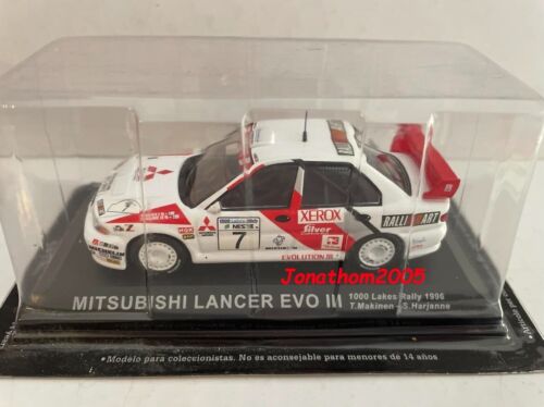 Mitsubishi Lancer Evo III N°7 Rally 1000 Lakes 1996 Makinen Harjanne Au 1/43 - Picture 1 of 3