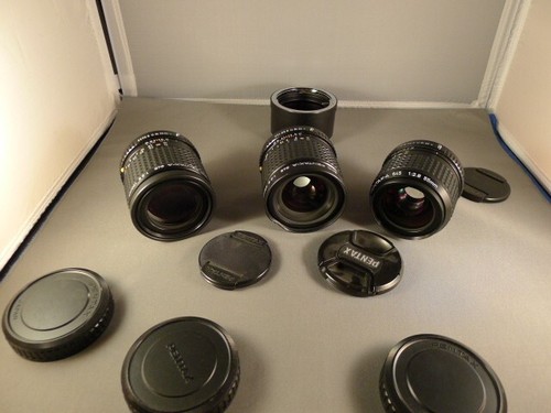 SMC PENTAX-A Lenses 150 F3.5, 55 F2.8 and 45 F2.8 mm - Picture 4 of 15