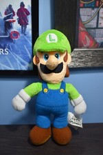 Super Mario All Star Collection LUIGI Nintendo Little Buddy Plush 10”