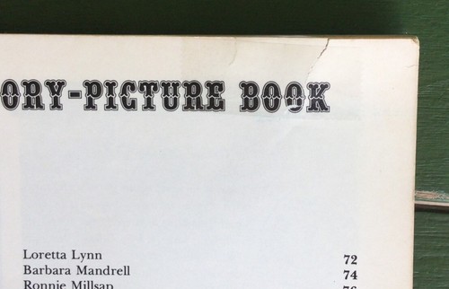 Grand Ole Opry WSM Picture-History Book, 50th Anniversary Issue Copyright 1976 - Foto 7 di 8