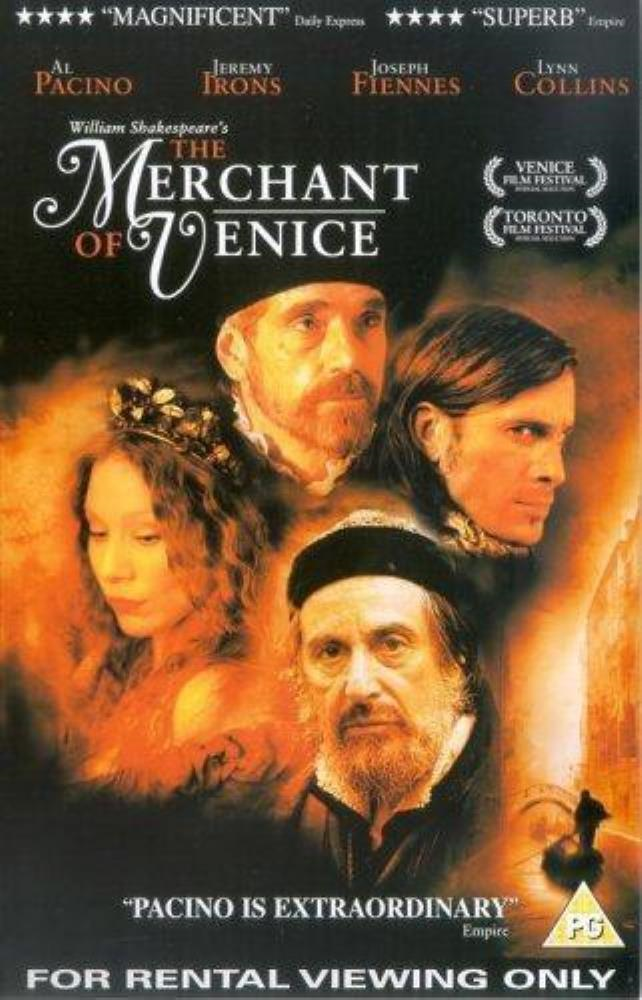 The Merchant of Venice Al Pacino DVD Lynn Collins FREE SHIPPING