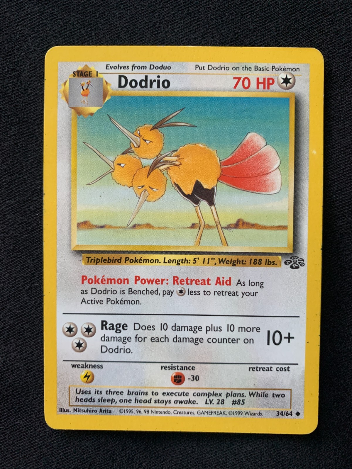 Jungle Set Pokemon Cards TCG WOTC 1999 Common Rare Choose Your