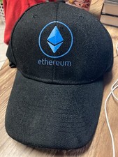 Ethereum Crypto Eth Cryptocurrency Hat Embroidered Snap Back Trucker DAD Cap