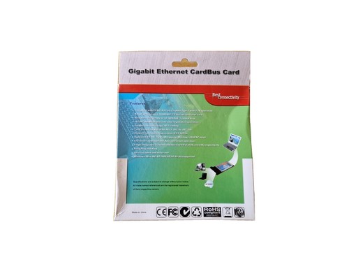 PCMCIA 10/100/1000 Mbit/s Gigabit LAN Karte Netzwerkadapter – PC Karte Ethernet LAN - Bild 3 von 3