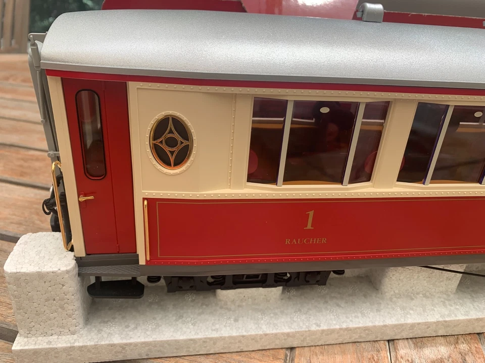 RARE LGB 30653 RhB SOS PASSENGER CAR LIMITED EDITION - NEVER RUN OR DISPLAYED! - Image 4 of 4