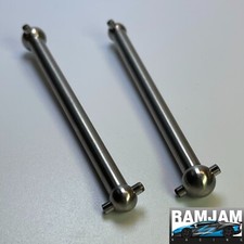Arrma Limitless v2 Titanium Rear Axle Set 