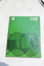 1979 Cummins KT-2300 KTA-2300 KTA-3067 C.I.D. Engines Shop Manual Good Condition
