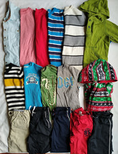16 Piece Lot TCP Place Crazy 8 Gymboree Boys LS Shirts Pants Fall Winter 7 8 7-8
