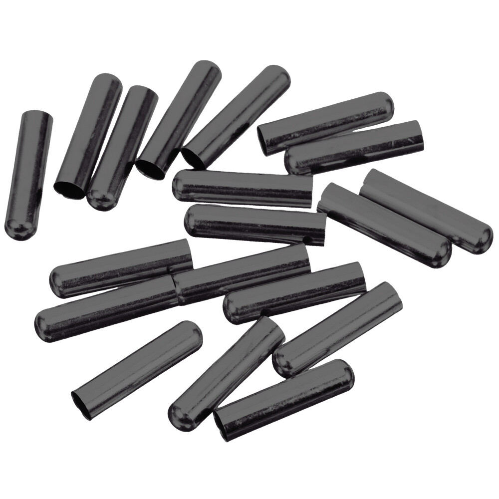 APL 50 Pezzi Tappi Terminali per Scarpe Punte Cappello Corda Clip Coda Ricambio Bambino