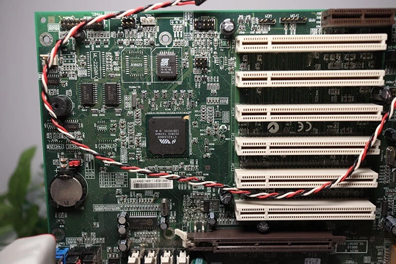 ⭐Vintage AOpen Motherboard with Cables and Cooler – Untested – Sold As Is - Image 3 of 4