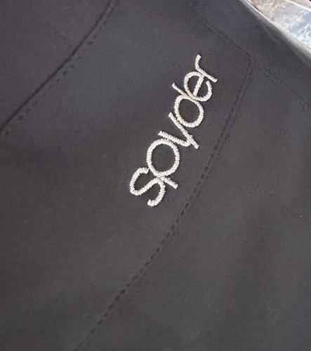 Spyder Spider Women’s Sz M Official US Ski Team Long Black Winter Coat Jacket - Picture 7 of 21