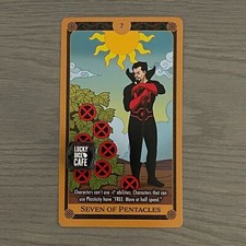 Marvel Heroclix X of Swords Seven of Pentacles Tarot Card
