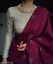 thumbnail 2 - Mulmul Saree Bolywood Sari Blouse Indian Designer Women&#039;s Clothing Wear Freeship
