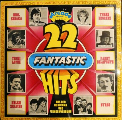 Arcade 22 Fantastic Hits LP 197?, ADE G3, Germany  Oldies 70er