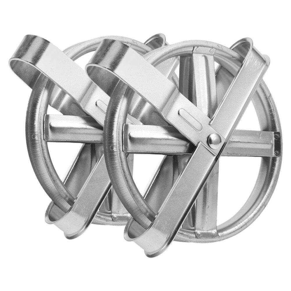 2pcs Clothes Lines Pulley Replacement Clothing Hanging Rope Iron Pulley for